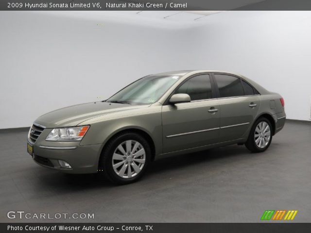 2009 Hyundai Sonata Limited V6 in Natural Khaki Green