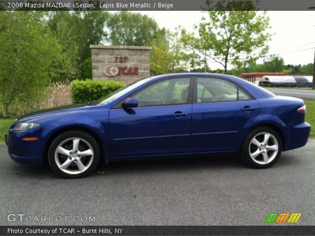 2006 Mazda MAZDA6 i Sedan in Lapis Blue Metallic