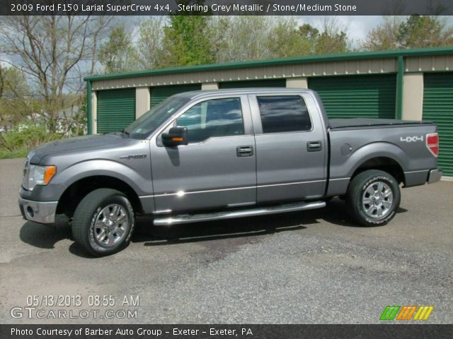 2009 Ford F150 Lariat SuperCrew 4x4 in Sterling Grey Metallic