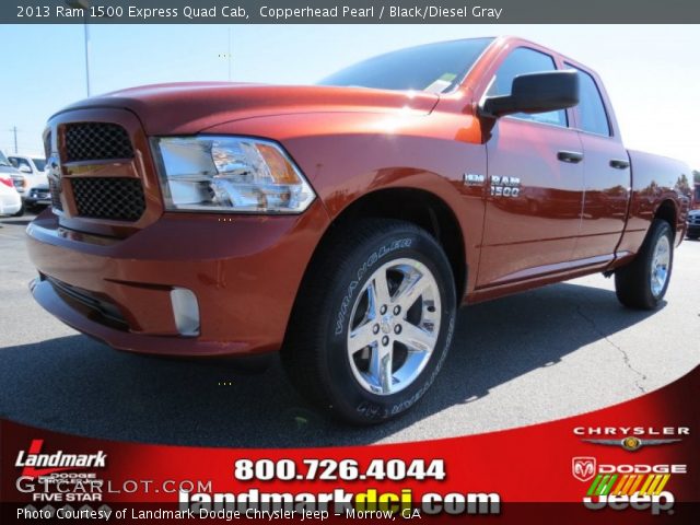 2013 Ram 1500 Express Quad Cab in Copperhead Pearl