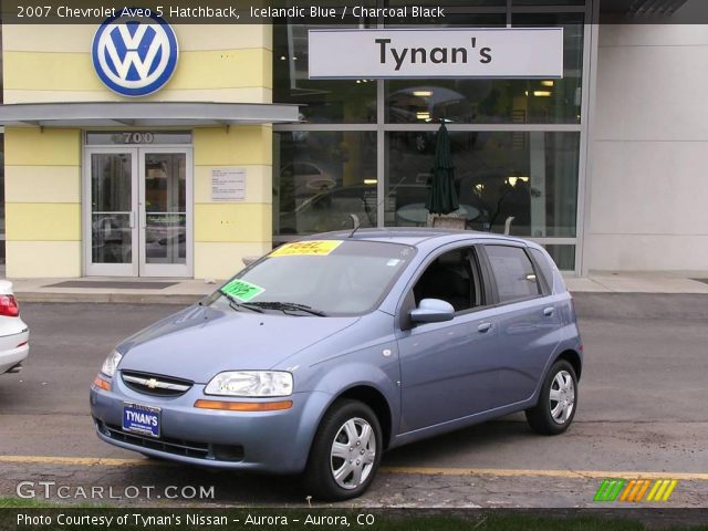 2007 Chevrolet Aveo 5 Hatchback in Icelandic Blue