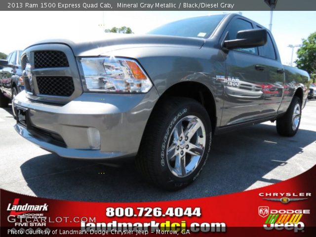 2013 Ram 1500 Express Quad Cab in Mineral Gray Metallic