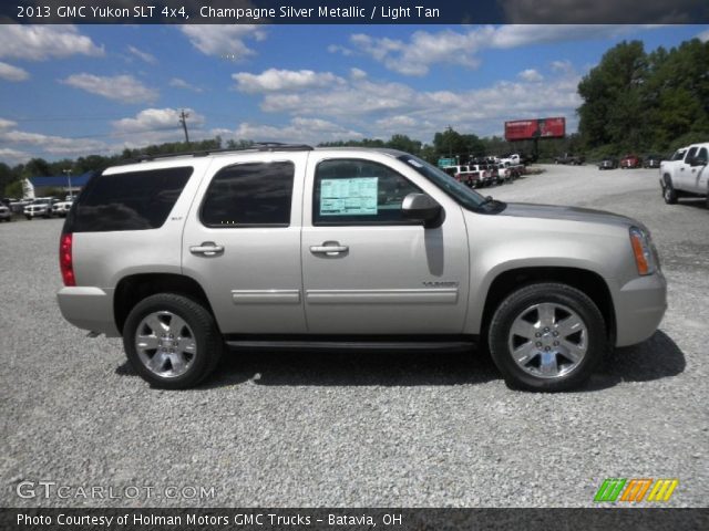 2013 GMC Yukon SLT 4x4 in Champagne Silver Metallic