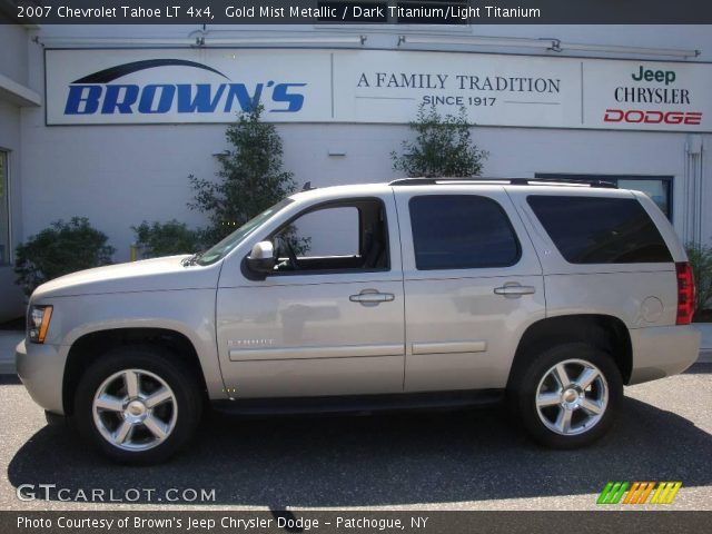 2007 Chevrolet Tahoe LT 4x4 in Gold Mist Metallic