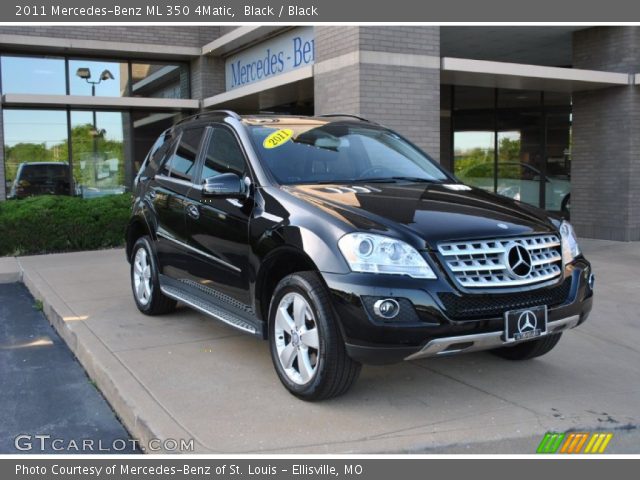 2011 Mercedes-Benz ML 350 4Matic in Black