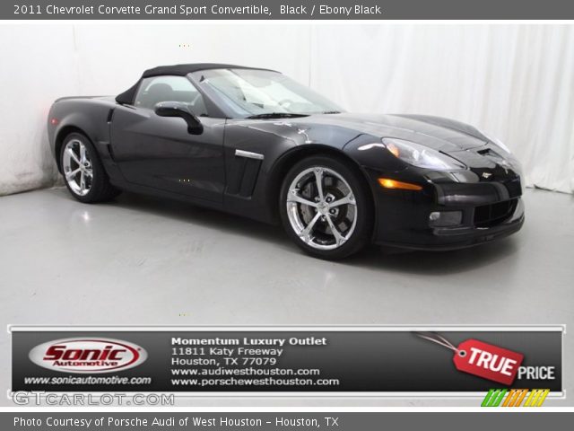 2011 Chevrolet Corvette Grand Sport Convertible in Black