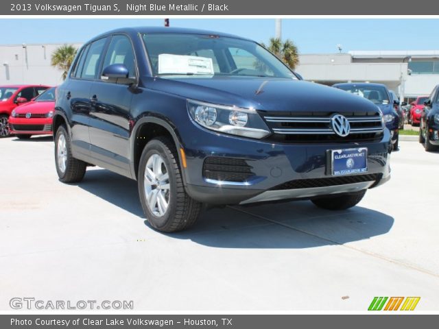 2013 Volkswagen Tiguan S in Night Blue Metallic