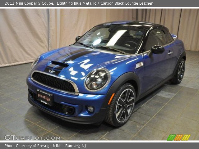 2012 Mini Cooper S Coupe in Lightning Blue Metallic