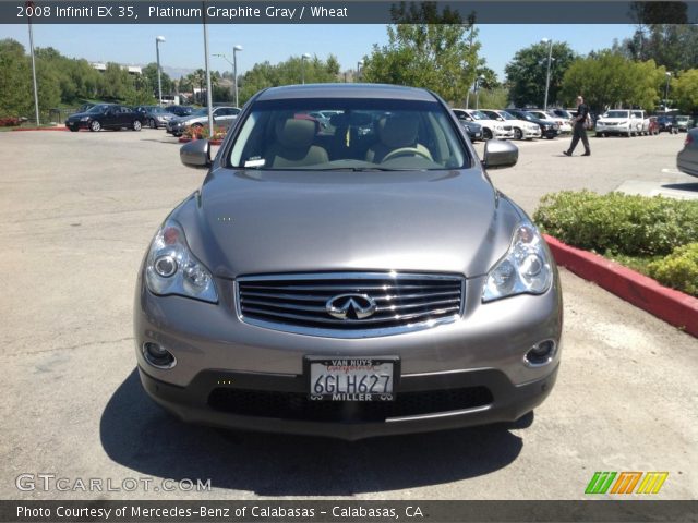 2008 Infiniti EX 35 in Platinum Graphite Gray