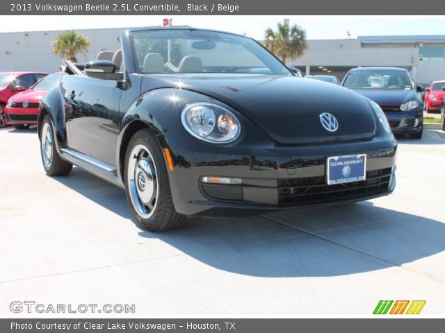 2013 Volkswagen Beetle 2.5L Convertible in Black