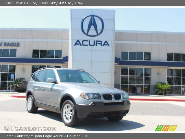 2005 BMW X3 2.5i in Silver Gray Metallic