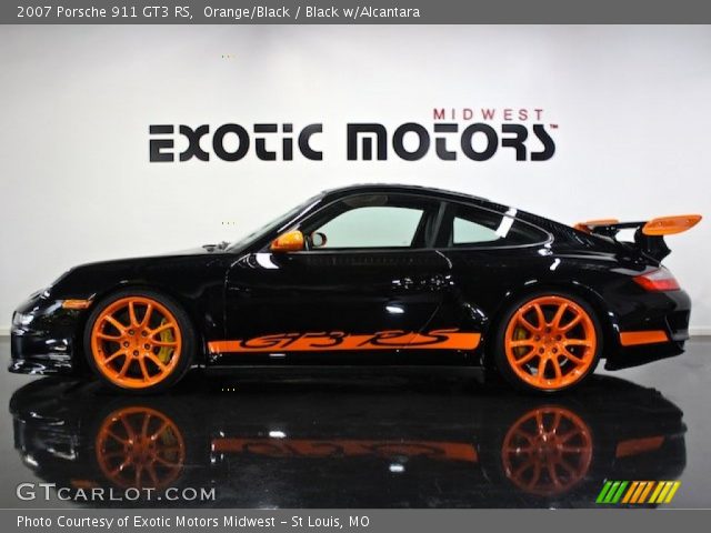 2007 Porsche 911 GT3 RS in Orange/Black