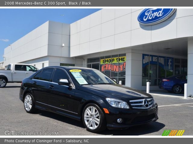 2008 Mercedes-Benz C 300 Sport in Black