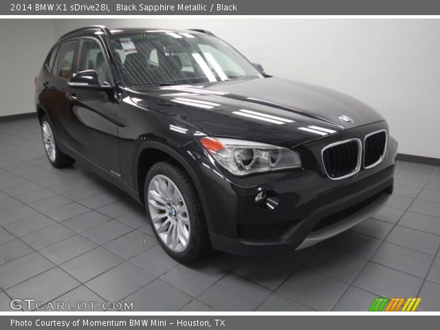 2014 BMW X1 sDrive28i in Black Sapphire Metallic