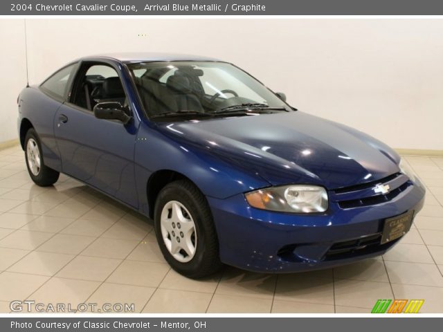 2004 Chevrolet Cavalier Coupe in Arrival Blue Metallic