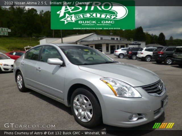 2012 Nissan Altima 2.5 S in Brilliant Silver