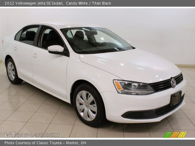 2012 Volkswagen Jetta SE Sedan in Candy White
