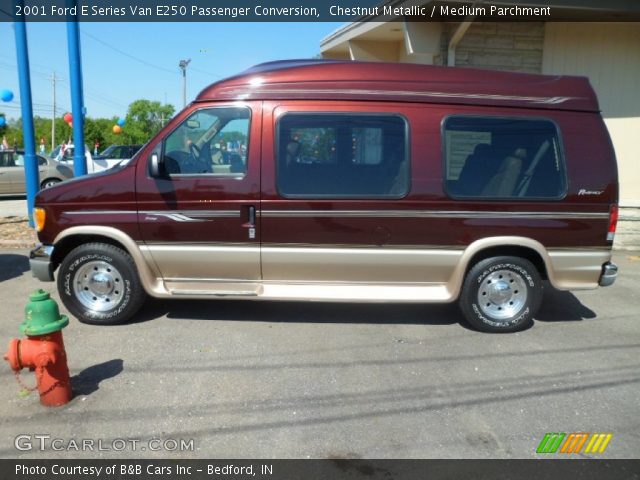 2001 Ford E Series Van E250 Passenger Conversion in Chestnut Metallic