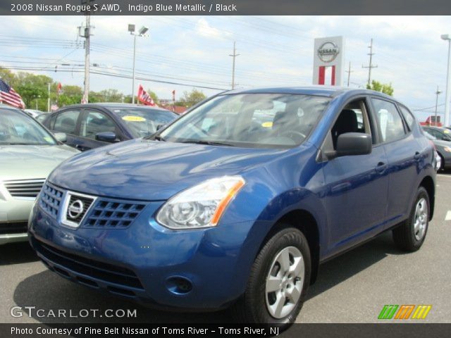 2008 Nissan Rogue S AWD in Indigo Blue Metallic