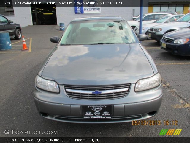2003 Chevrolet Malibu Sedan in Medium Gray Metallic