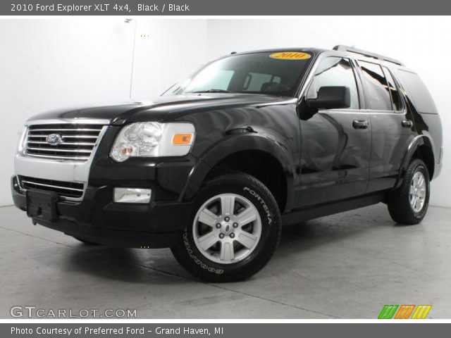 2010 Ford Explorer XLT 4x4 in Black