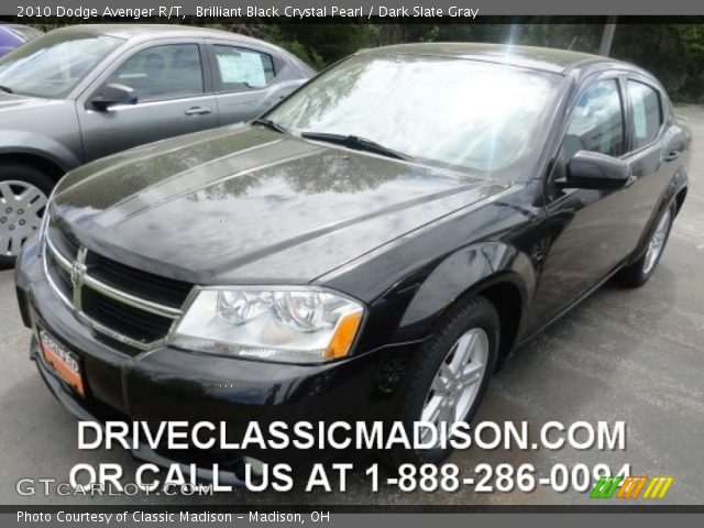 2010 Dodge Avenger R/T in Brilliant Black Crystal Pearl