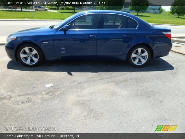 2005 BMW 5 Series 525i Sedan in Mystic Blue Metallic