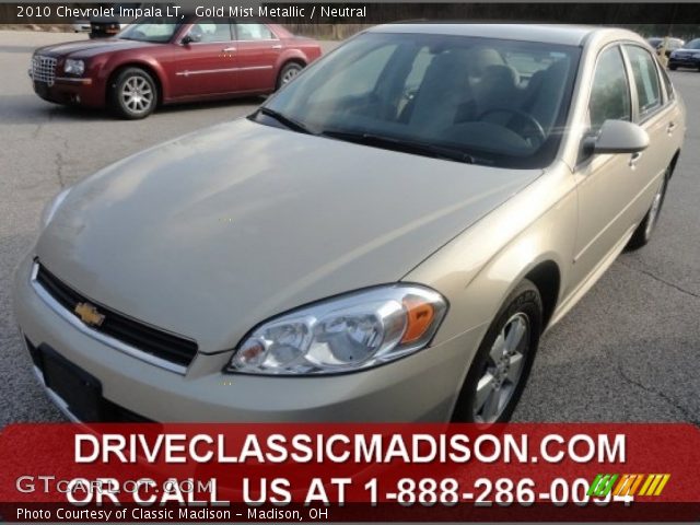 2010 Chevrolet Impala LT in Gold Mist Metallic