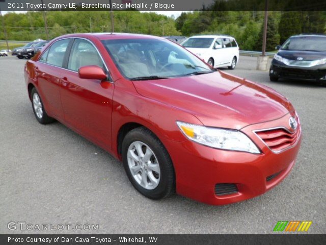 2011 Toyota Camry LE in Barcelona Red Metallic