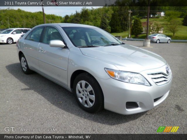 2011 Toyota Camry LE in Classic Silver Metallic