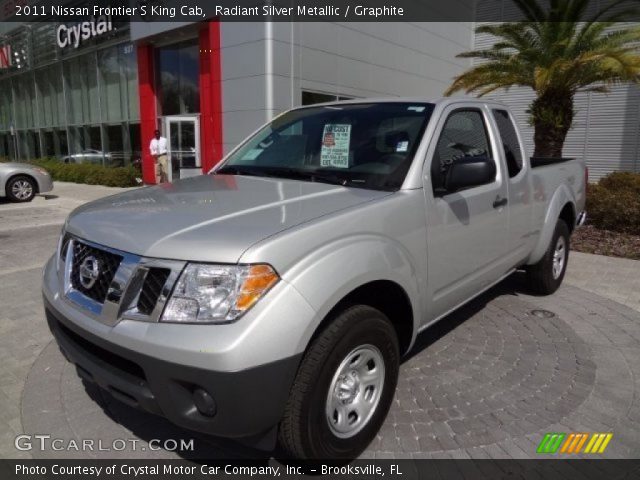 2011 Nissan Frontier S King Cab in Radiant Silver Metallic