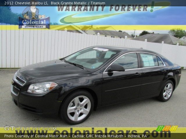 2012 Chevrolet Malibu LS in Black Granite Metallic