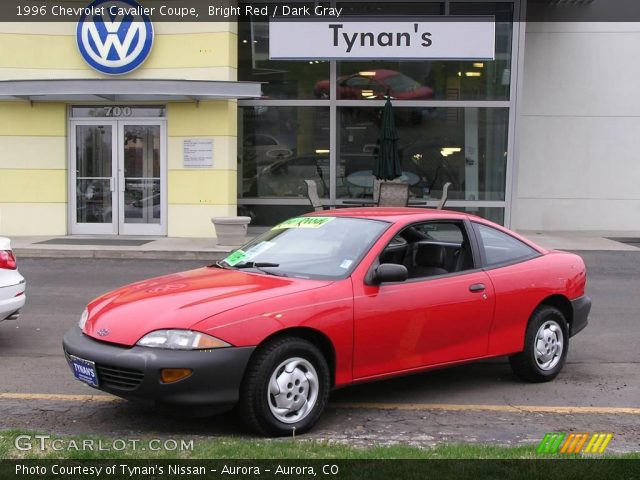 1996 Chevrolet Cavalier Coupe in Bright Red