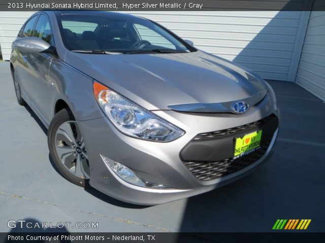2013 Hyundai Sonata Hybrid Limited in Hyper Silver Metallic