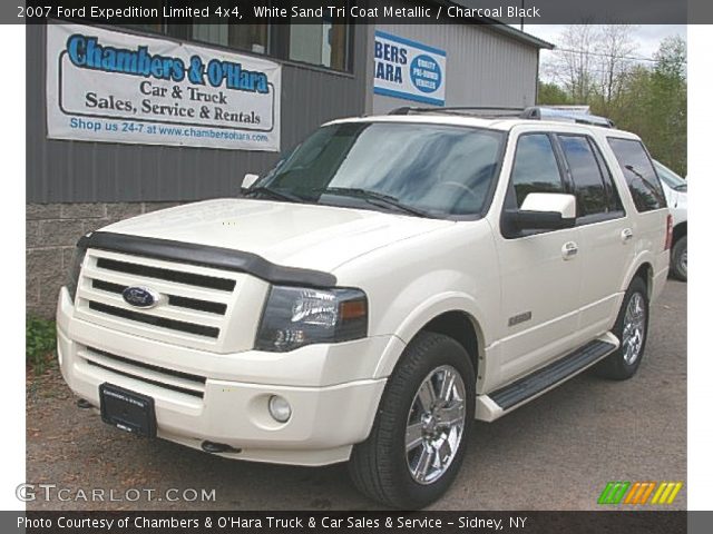 2007 Ford Expedition Limited 4x4 in White Sand Tri Coat Metallic