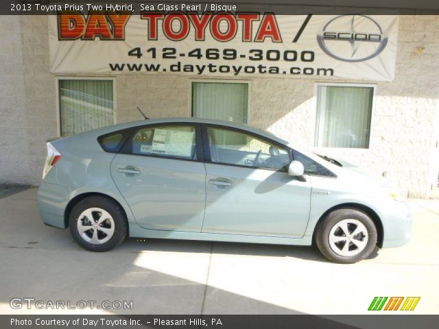 2013 Toyota Prius Two Hybrid in Sea Glass Pearl