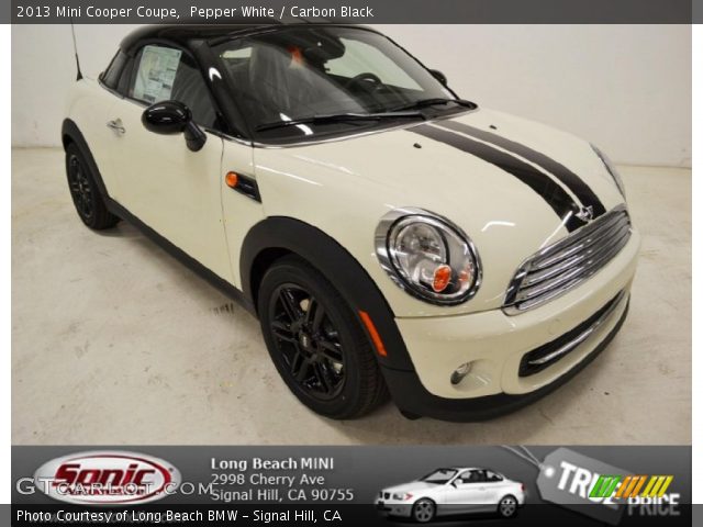 2013 Mini Cooper Coupe in Pepper White