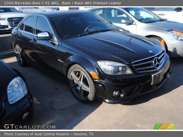 2009 Mercedes-Benz C 63 AMG in Black
