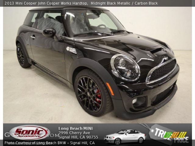 2013 Mini Cooper John Cooper Works Hardtop in Midnight Black Metallic