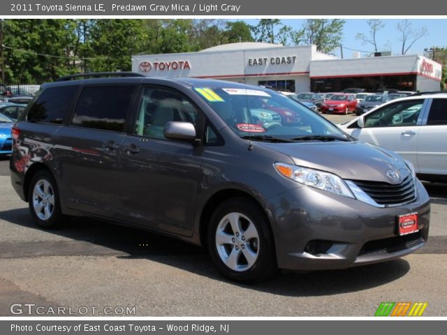 2011 Toyota Sienna LE in Predawn Gray Mica