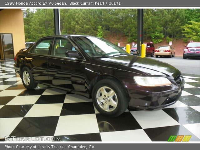 1998 Honda Accord EX V6 Sedan in Black Currant Pearl