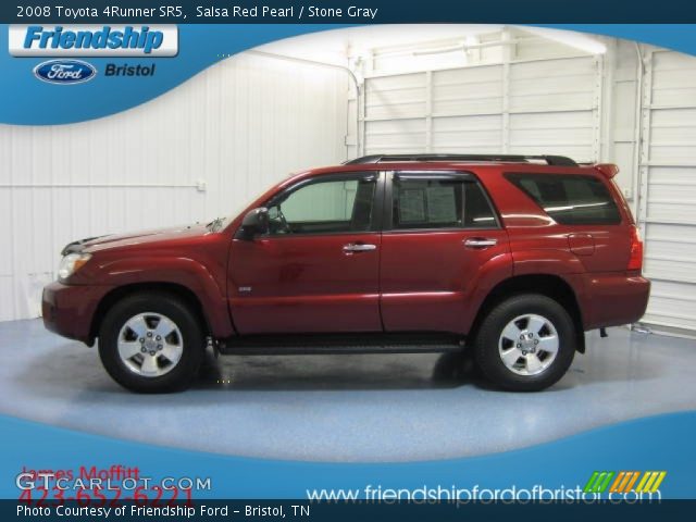 2008 Toyota 4Runner SR5 in Salsa Red Pearl