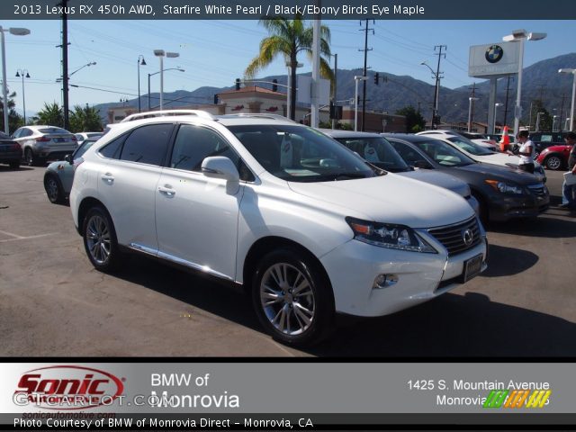 2013 Lexus RX 450h AWD in Starfire White Pearl