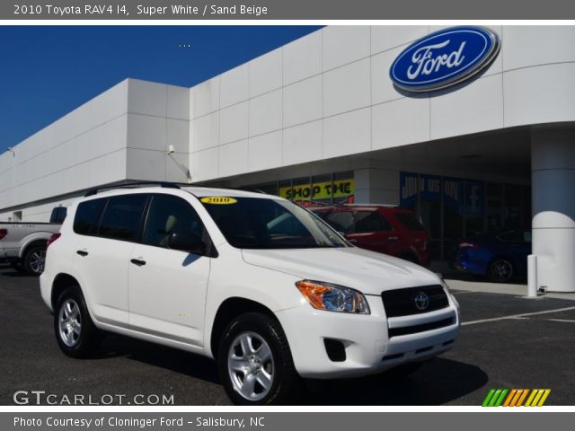 2010 Toyota RAV4 I4 in Super White
