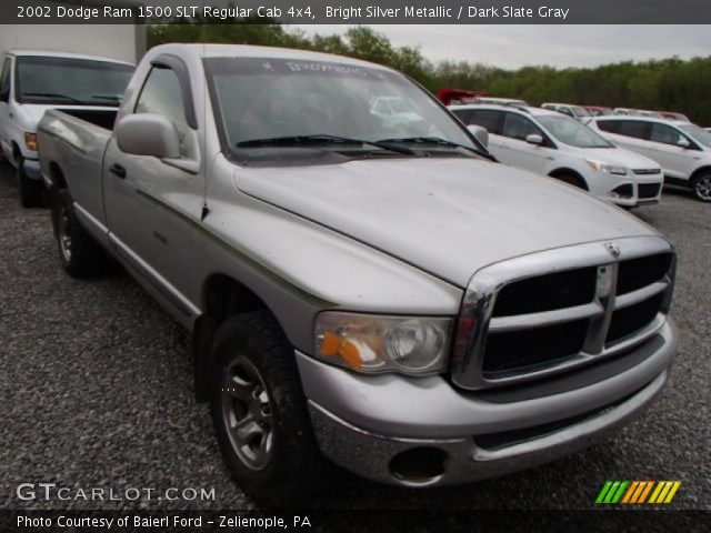 2002 Dodge Ram 1500 SLT Regular Cab 4x4 in Bright Silver Metallic
