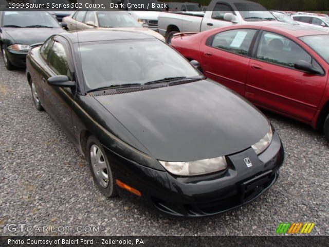 1999 Saturn S Series SC2 Coupe in Dark Green