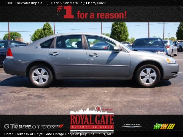 2008 Chevrolet Impala LT in Dark Silver Metallic