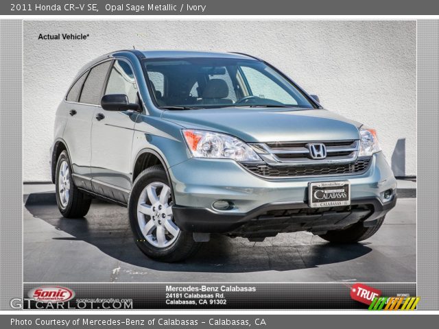 2011 Honda CR-V SE in Opal Sage Metallic