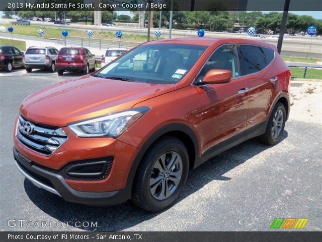 2013 Hyundai Santa Fe Sport in Canyon Copper