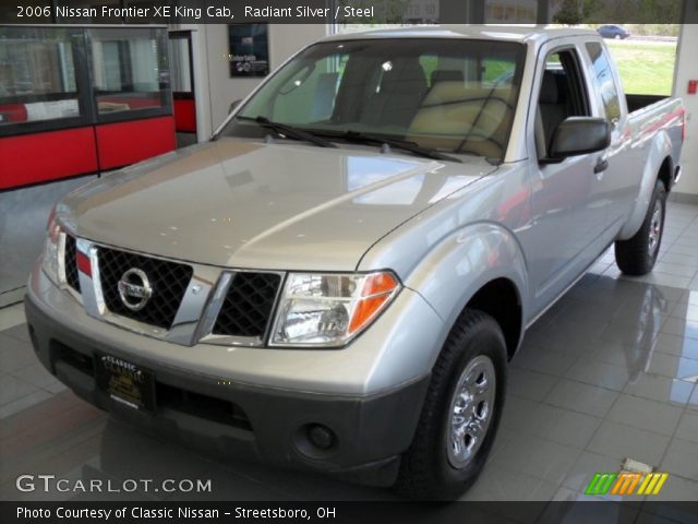2006 Nissan Frontier XE King Cab in Radiant Silver